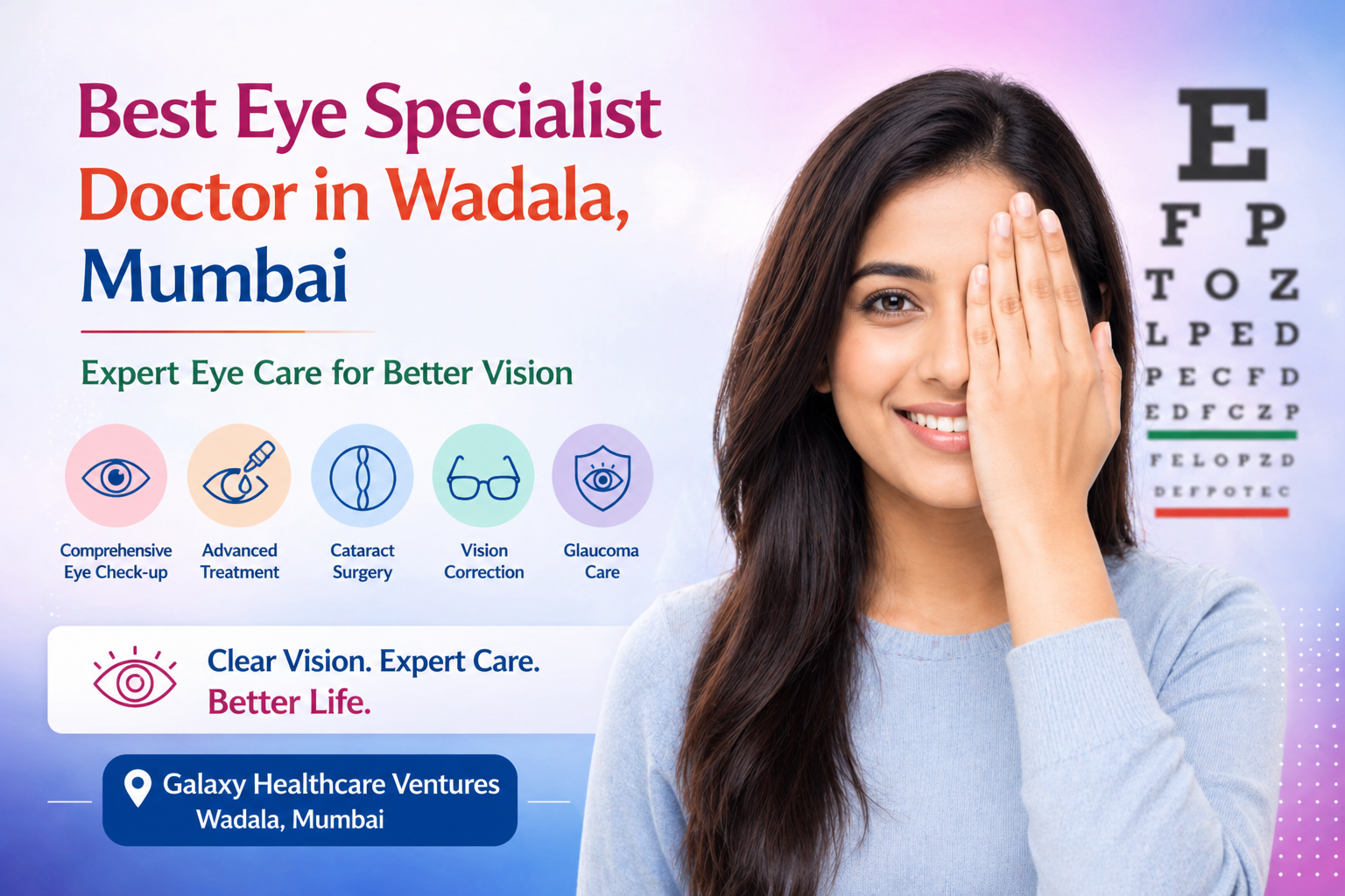 Best Eye Specialist Doctor in Wadala, Mumbai | Galaxy Healthcare Ventures