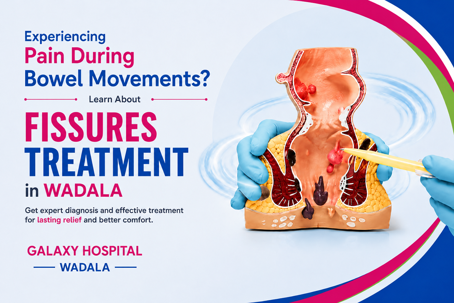 Experiencing Pain During Bowel Movements? Learn About Fissures Treatment in Wadala